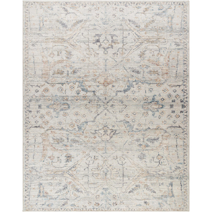 Becki Owens x Surya Marlene Vintage Light Blue Area Rug Wayfair
